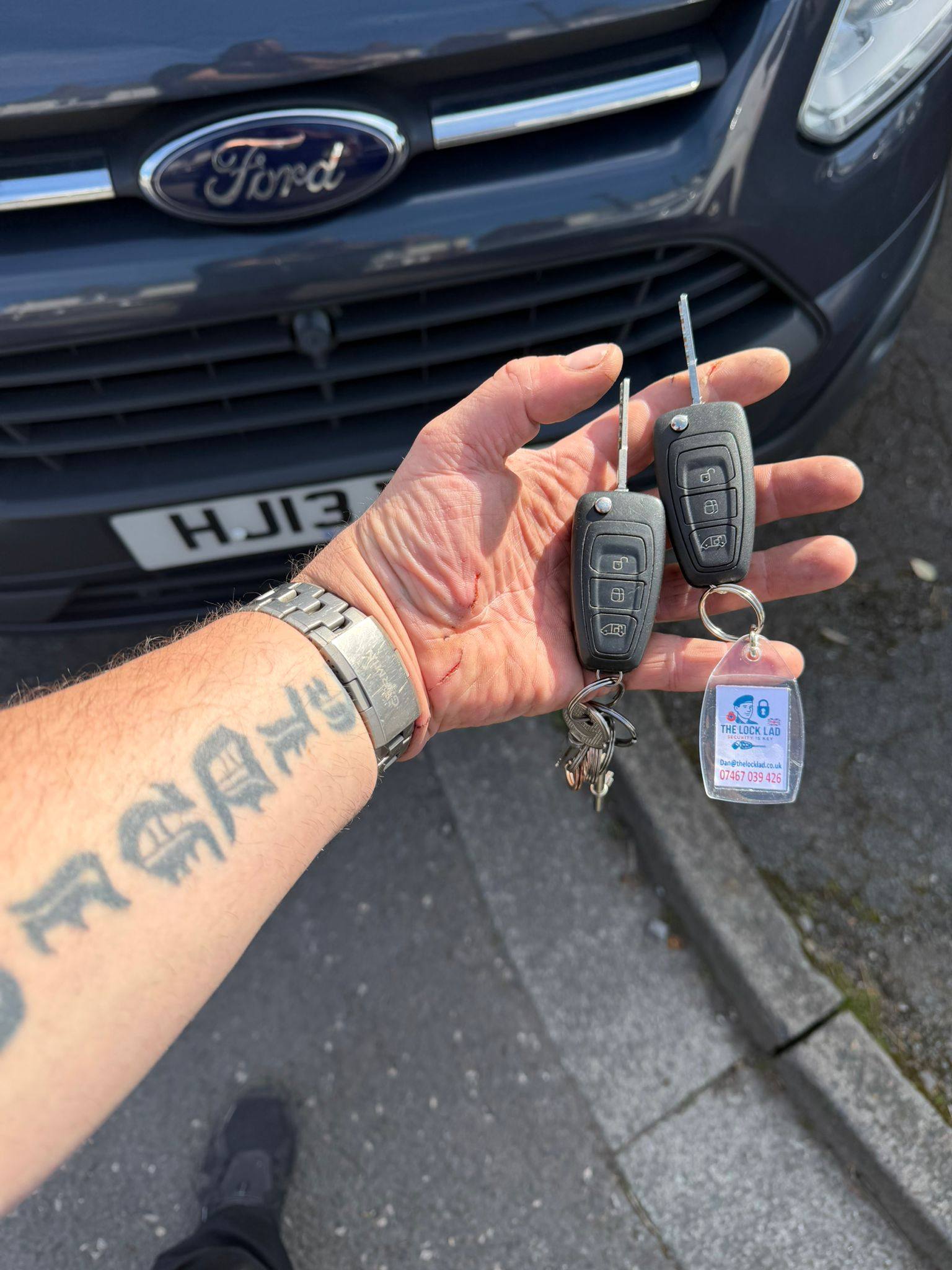Locksmith job — multi-point gearbox repair